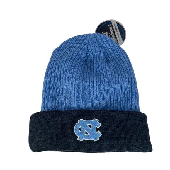 Top of the World Carolina Tar Heels Beanie Blue / Navy OS - Picture 1 of 4